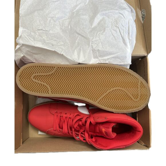 NIKE SB ZOOM BLAZER MID - University Red/White - Orange Label - Size 13 m - NEW - Picture 4 of 5